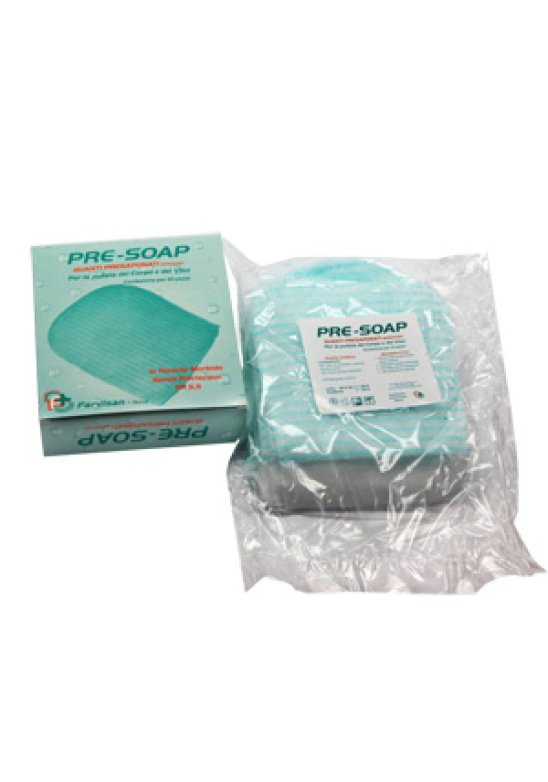 PRESOAP GUANTO PRESAPONATO 20PZ