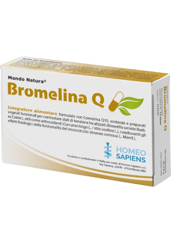 BROMELINA Q MONDO NATURA 30CPR!!