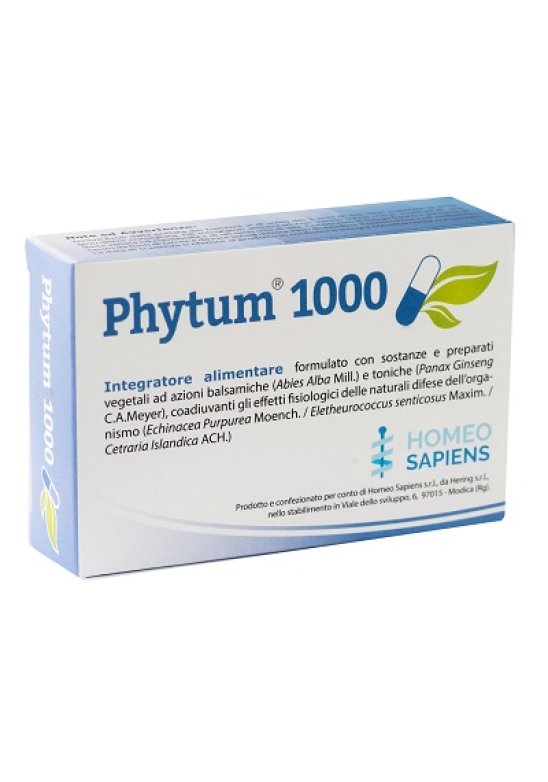 PHYTUM 1000 30 Capsule 500MG