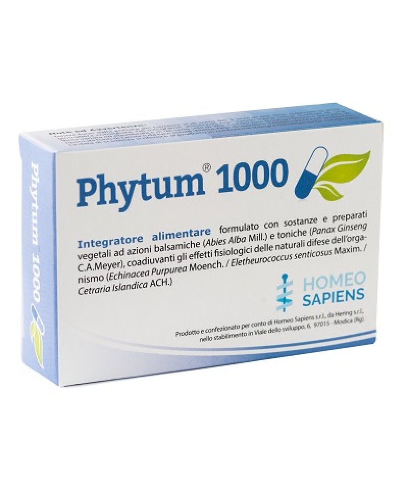 PHYTUM 1000 30 Capsule 500MG