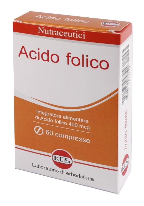 ACIDO FOLICO 400MCG 60CPR KOS