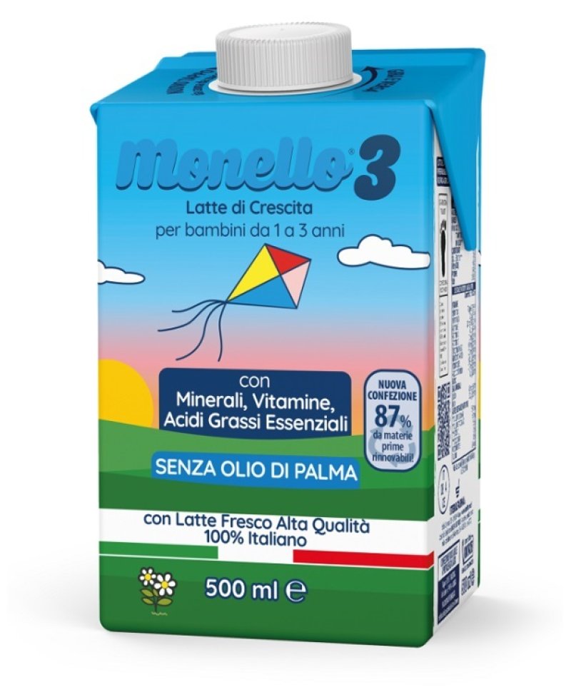 MONELLO 3 1/3ANNI LIQUIDO500ML MONELLO 3 1/3ANNI LIQUIDO500ML