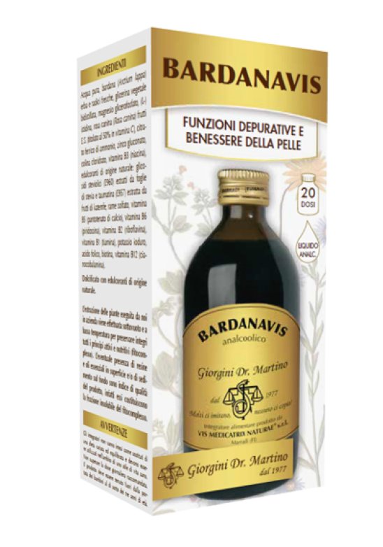 BARDANAVIS LIQUIDO ANALCO200ML