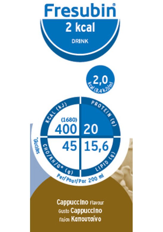 FRESUBIN 2KCAL DRINK CAPPUCC 4FL