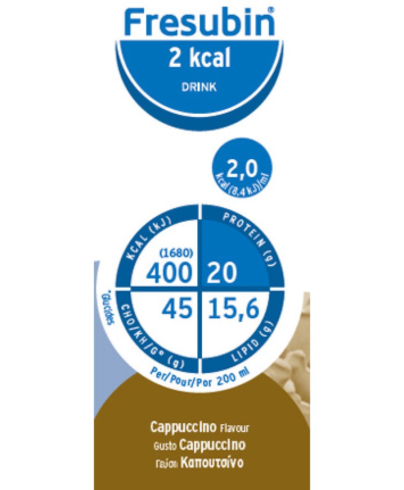 FRESUBIN 2KCAL DRINK CAPPUCC 4FL