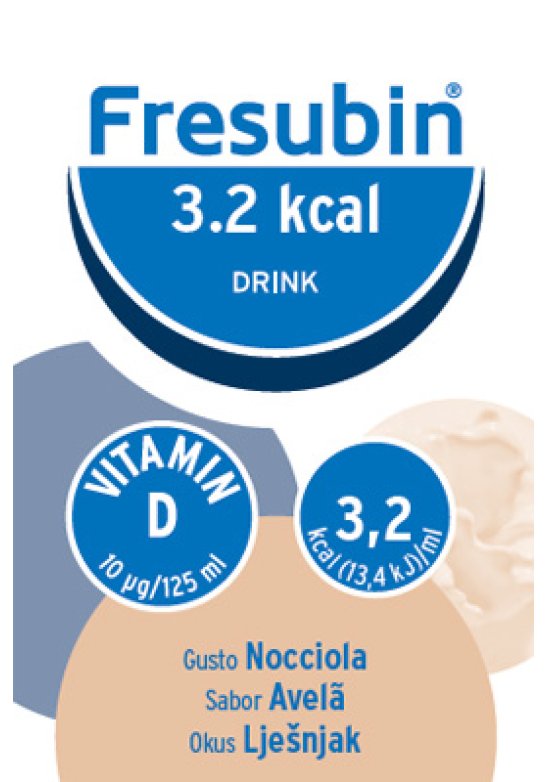 FRESUBIN 3,2KCAL DRINK NOCCIOL FRESUBIN 3,2KCAL DRINK NOCCIOL