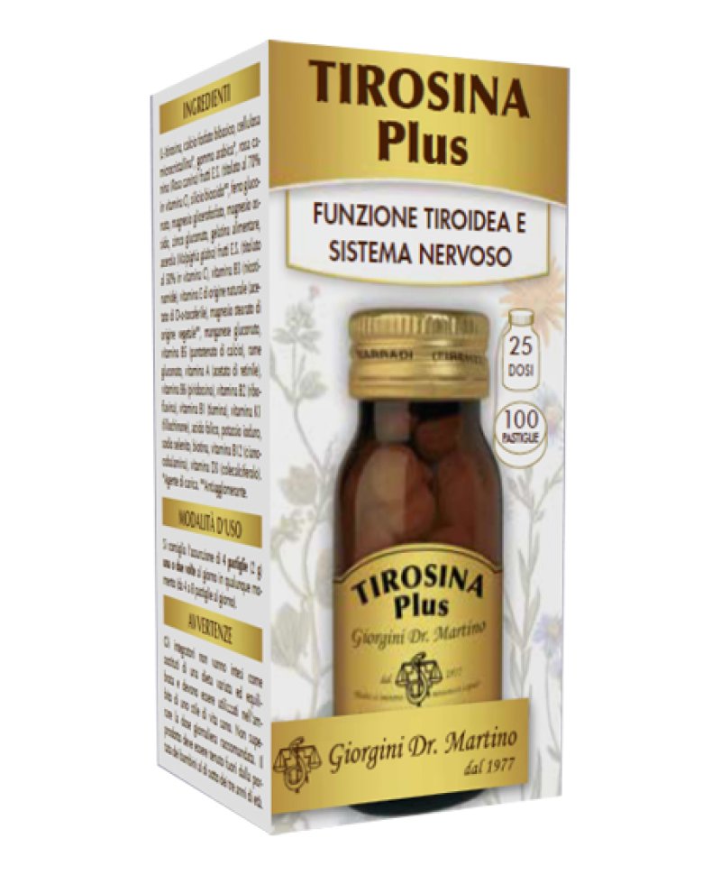 TIROSINA PLUS 100PAST