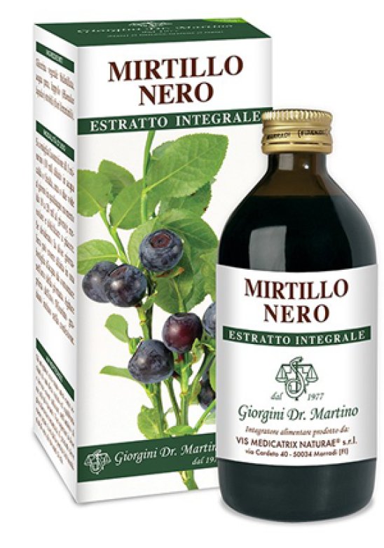 MIRTILLO NERO ESTR INTEG 200ML