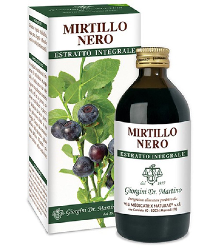 MIRTILLO NERO ESTR INTEG 200ML