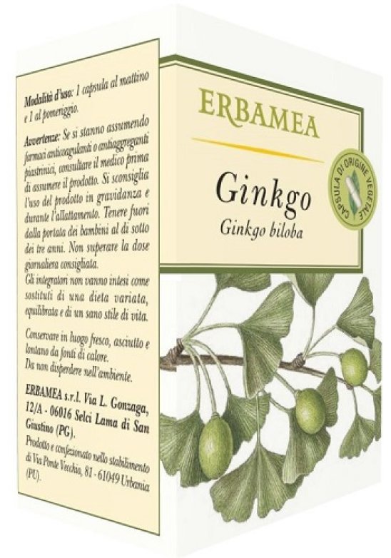 GINKGO 50CPS VEGETALI