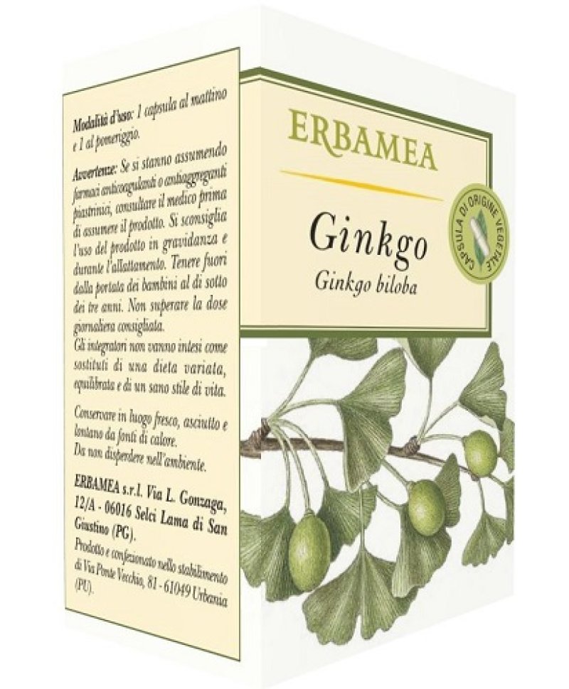 GINKGO 50CPS VEGETALI