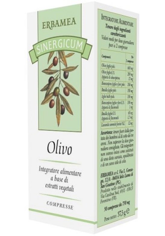 SINERGICUM OLIVO 50 Compresse