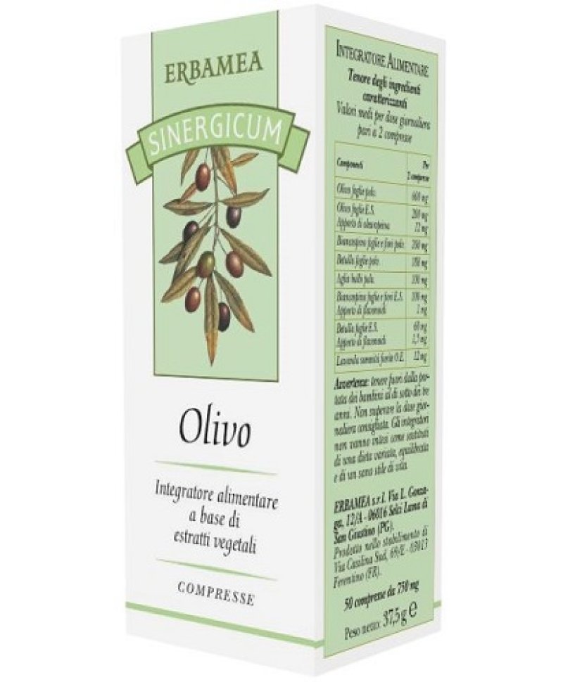 SINERGICUM OLIVO 50 Compresse