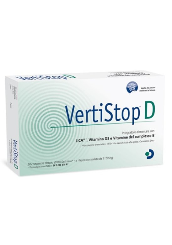 VERTISTOP D 20 Compresse