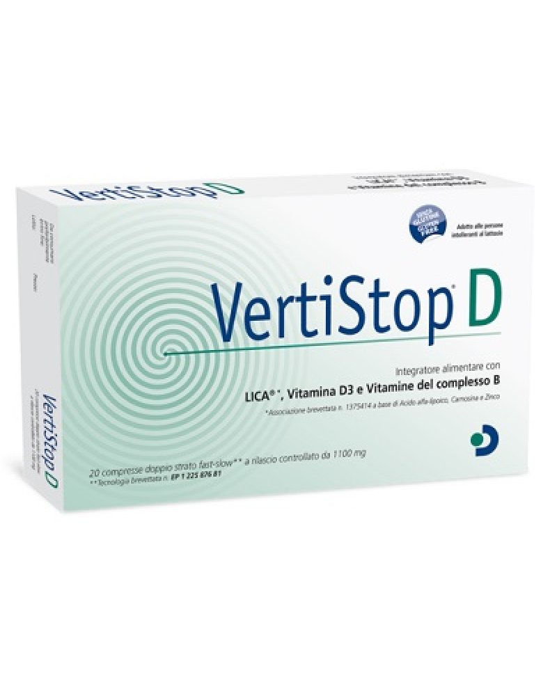 VERTISTOP D 20 Compresse