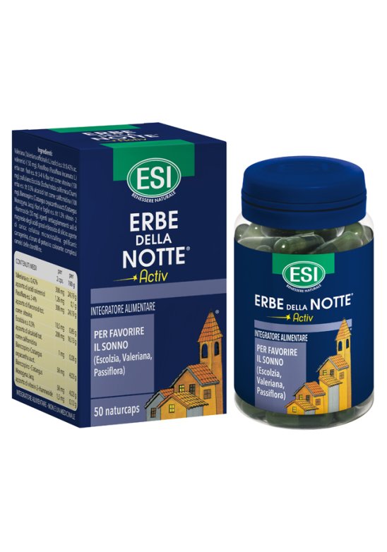 ERBE DELLA NOTTE ACTIV 50 Capsule