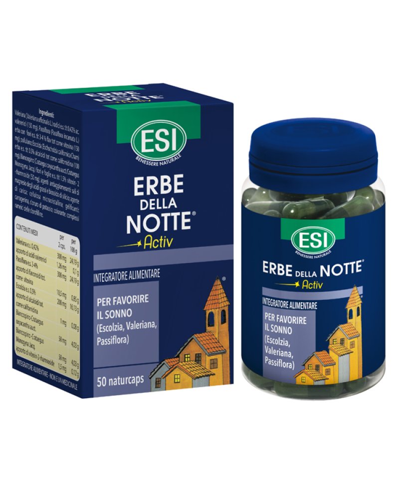 ERBE DELLA NOTTE ACTIV 50 Capsule