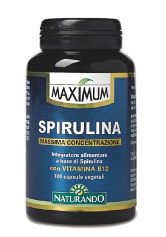 MAXIMUM SPIRULINA 100 Capsule