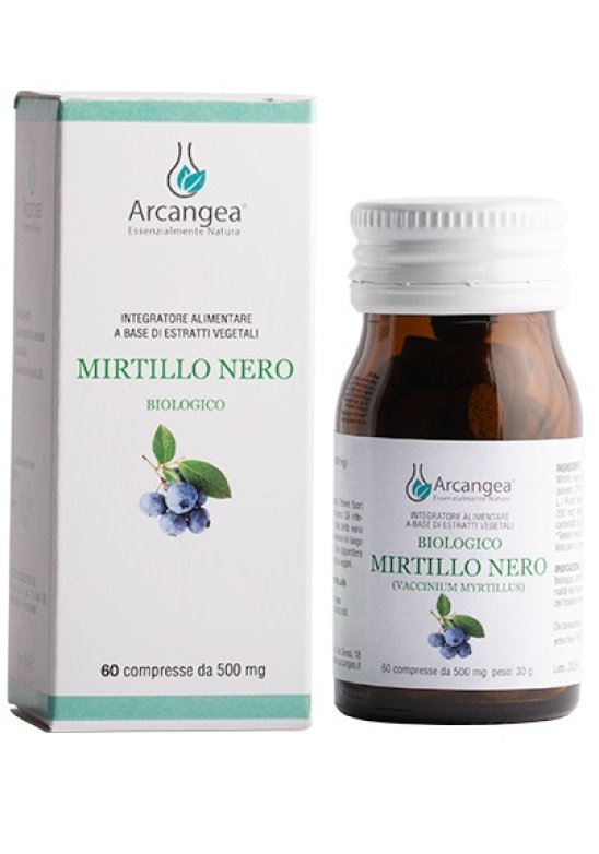 MIRTILLO NERO BIOLOGICO 60 Compresse