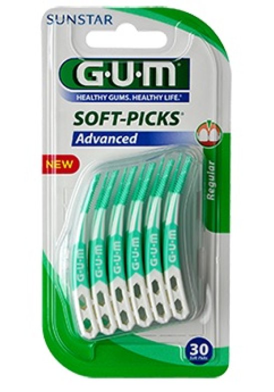 GUM SOFTPICKS ADV SCOV L 30PZ