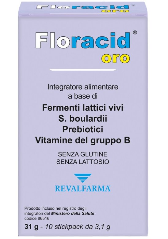 FLORACID OROSOLUBILE 10STICK