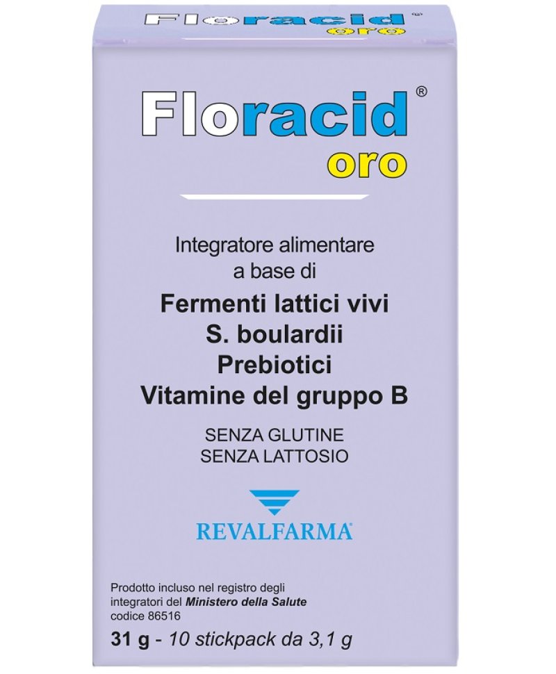 FLORACID OROSOLUBILE 10STICK