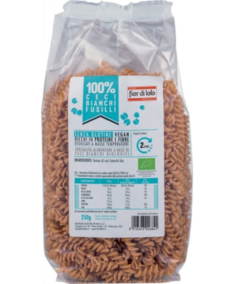 FUSILLI CECI BIANCHI BIO 250G