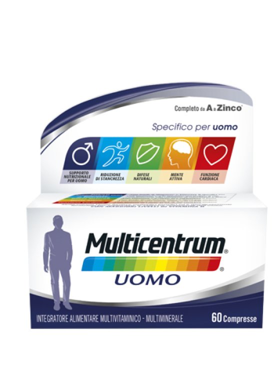 MULTICENTRUM UOMO 60 Compresse