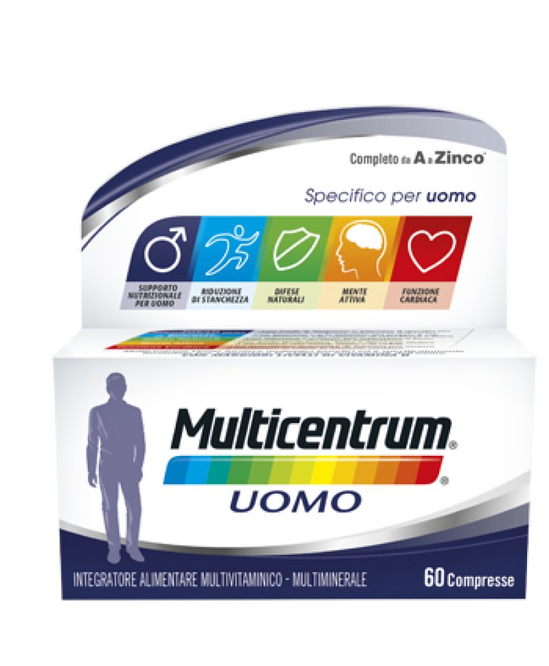 MULTICENTRUM UOMO 60 Compresse