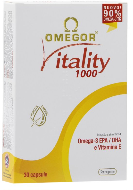 OMEGOR VITALITY 1000 30 Capsule MOL