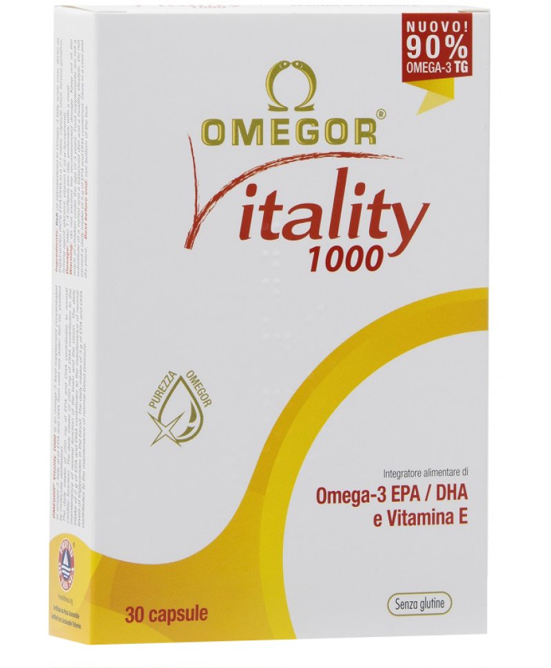 OMEGOR VITALITY 1000 30 Capsule MOL