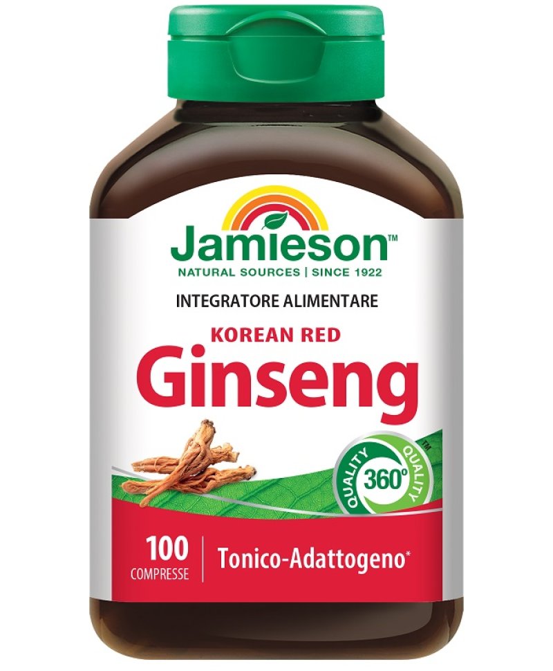 JAMIESON KOREAN GINSENG 100CPR JAMIESON KOREAN GINSENG 100CPR