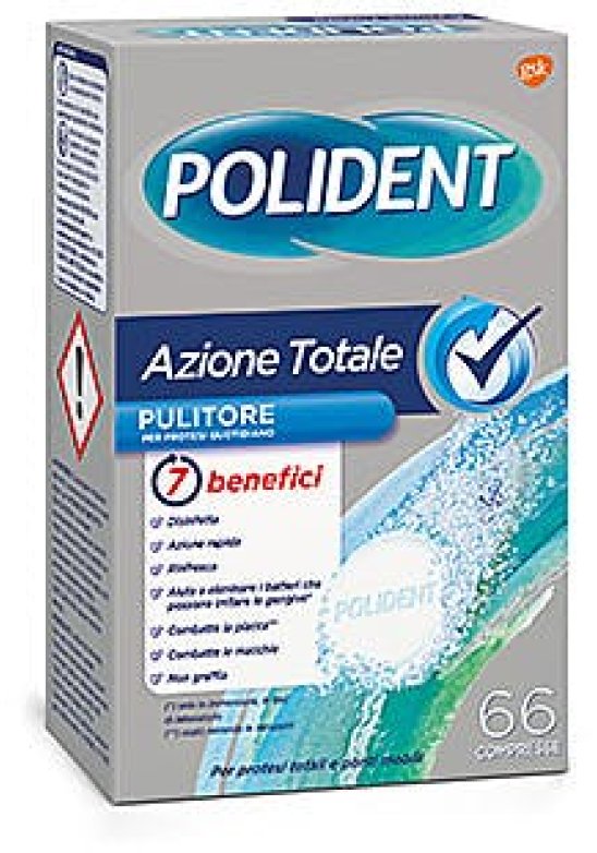 POLIDENT AZIONE TOTALE 66 Compresse