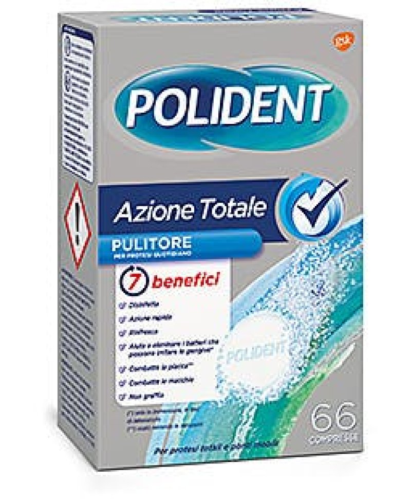 POLIDENT AZIONE TOTALE 66 Compresse