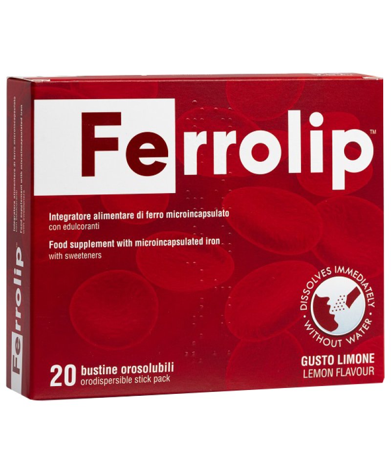 FERROLIP 20BUST OROSOLUBILI