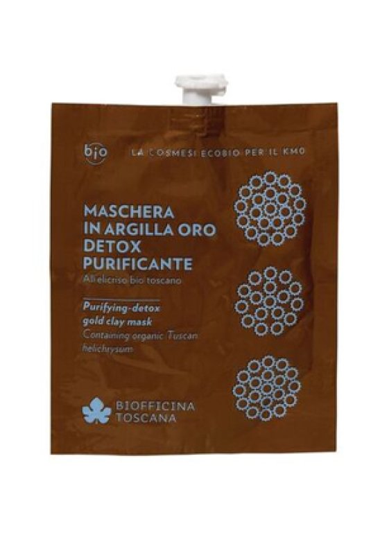 MASCHERA ARGILLA ORO DETOX PUR