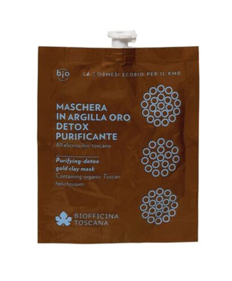 MASCHERA ARGILLA ORO DETOX PUR