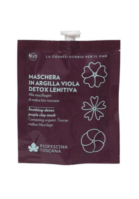 MASCHERA ARGILLA VIOLA DETOX