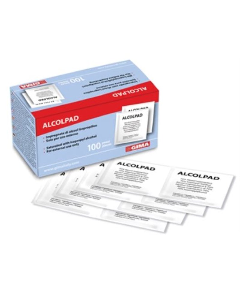 ALCOLPAD 70% ISOPROPILICO100PZ