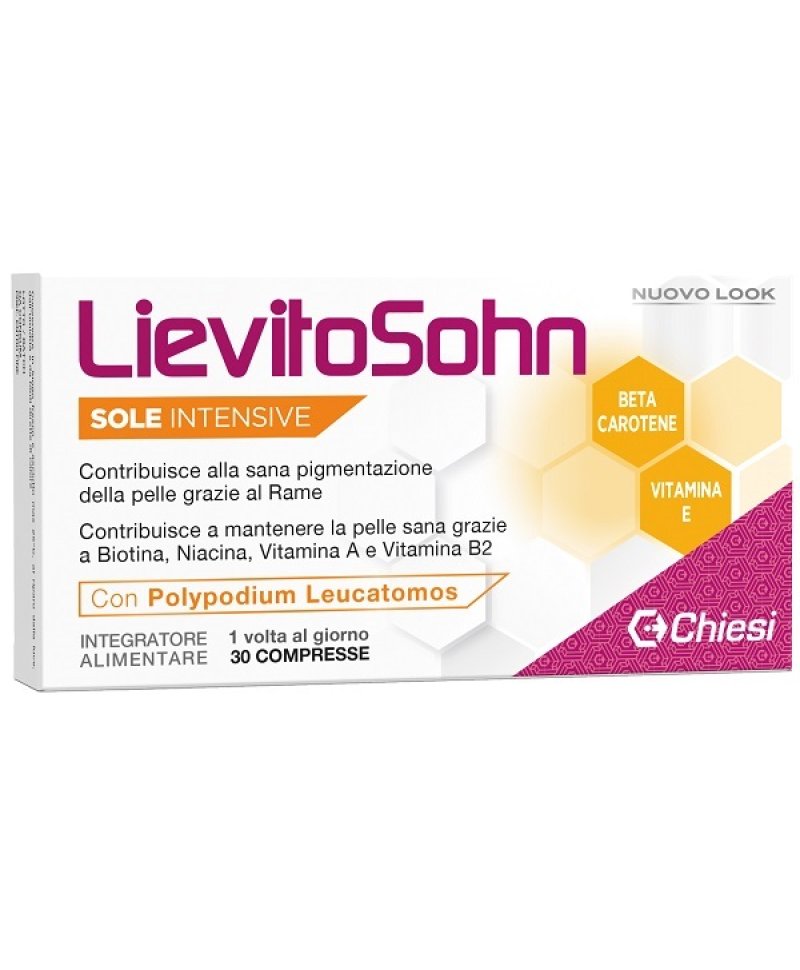 LIEVITOSOHN SOLE INTVE 30 Compresse