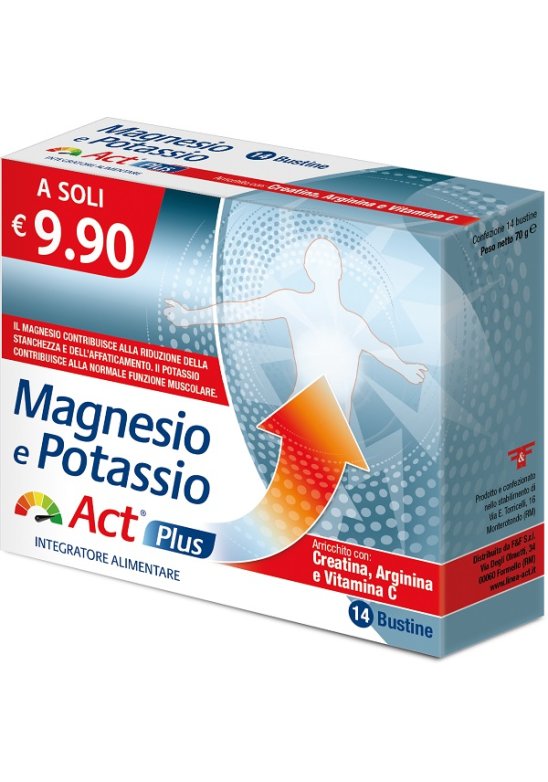 MAGNESIO POTASSIO ACT PLUS 14B