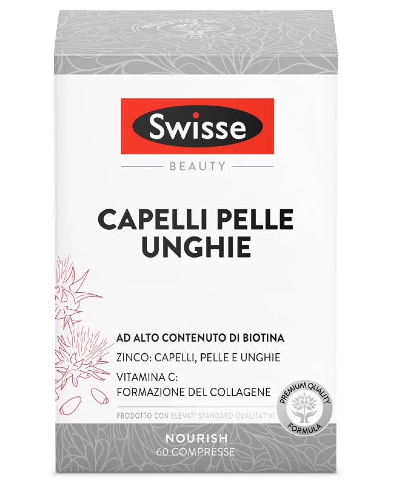 SWISSE CAPELLI PELLE e UNGHIE 60 Compresse con biotina