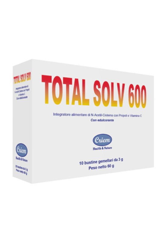 TOTAL SOLV 600 10BUST GEM