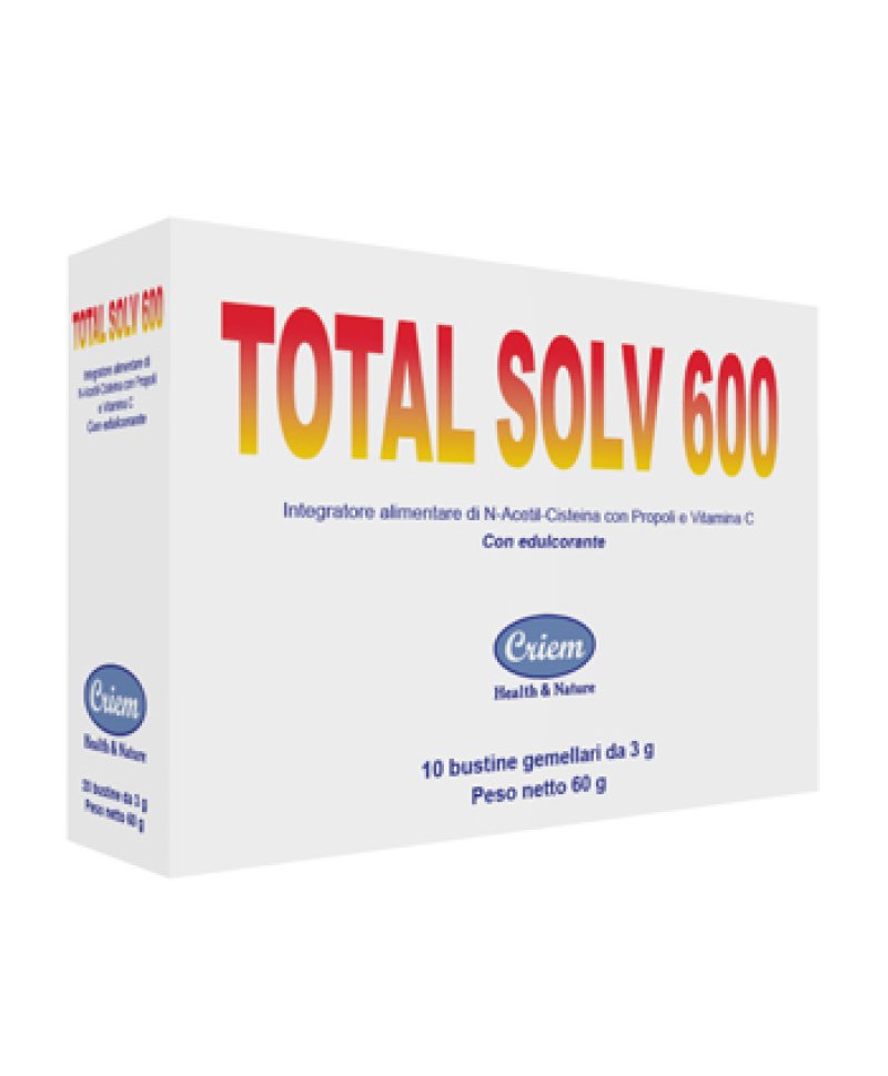 TOTAL SOLV 600 10BUST GEM