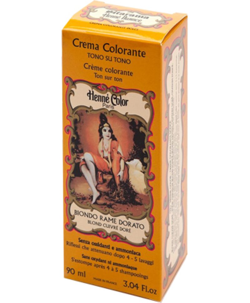HENNE' CREMA BIONDO RAME DOR 9