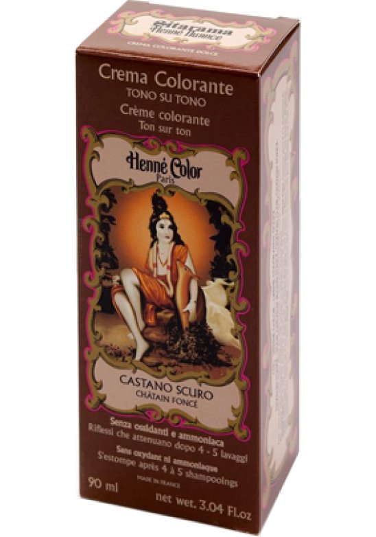 HENNE' CREMA CASTANO SCURO 90M