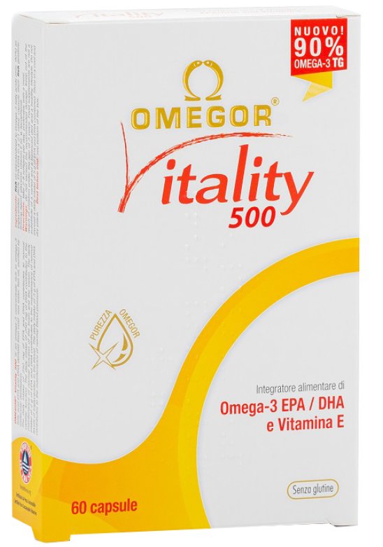 OMEGOR VITALITY 500 60 Capsule