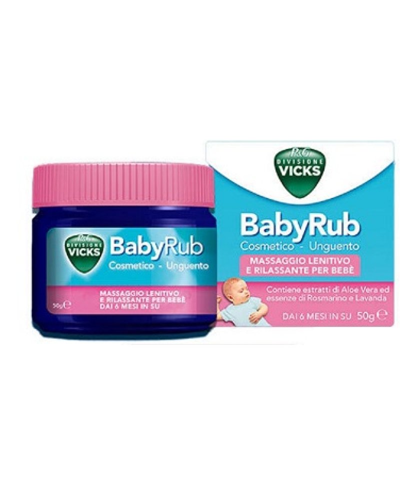 VICKS BABYRUB UNGUENTO 50G