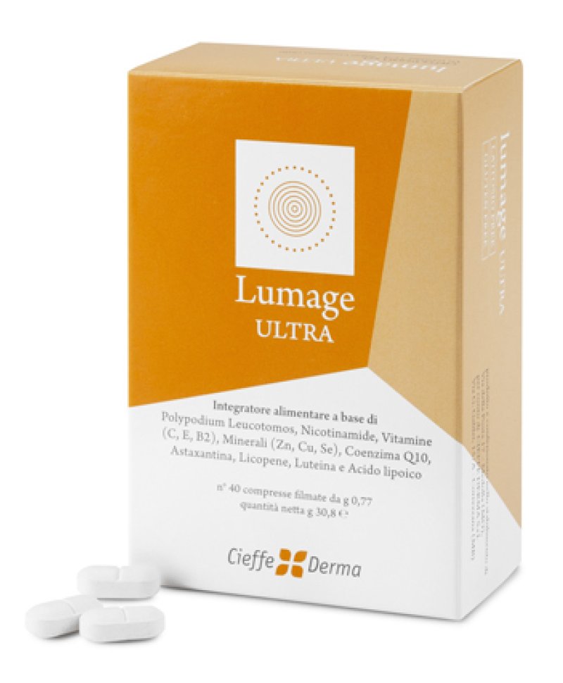 LUMAGE ULTRA 40 Compresse