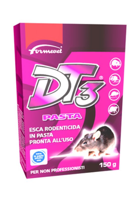 DT3 PASTA RODENTICIDA 150G